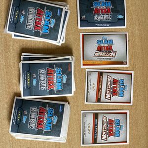 100+ Slam Attax WWE Cards