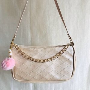 Beige Shoulder Bag