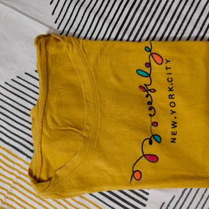 Women Yellow Top