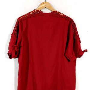 Red Lace Top (Women)