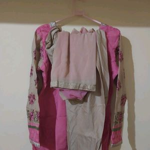 Ethnic Suit(Top Bottom And Dupatta)