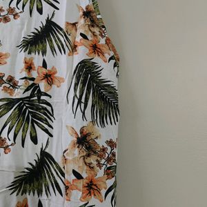 Tropical  Midi Dress