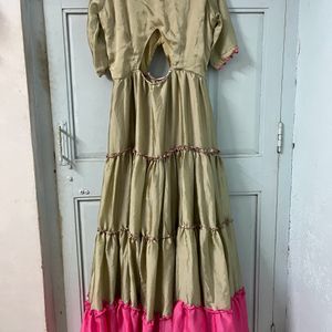 Tiering Ethnic Gown