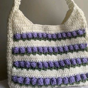 Crochet Tulip Bag 🌷🌸