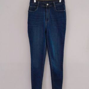 Dark Blue High Rise Jeans (Women's)