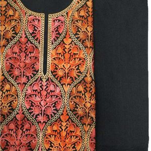 Womens Woollen Kashmiri Embroidery Salwar Suit