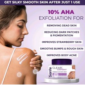 Sanfe Clear & Confident Overnight Glow Body Cream