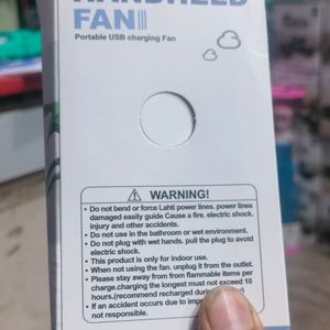 hand potable fan