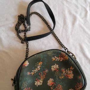 Green Casual Sling Bag (Women's)