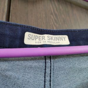 M&S Brand New Skinny Fit Stretchable Denim