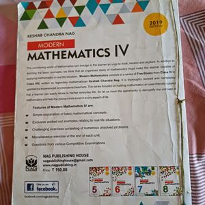 Math Book For Class 4