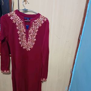 New Avaasa Brand Woollen Kurta