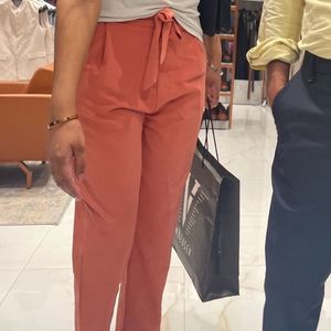 Pinkish Peach Trousers