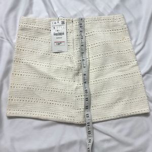 Zara Schiffli Skirt