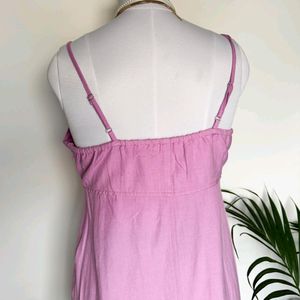 Ginger pink Slip Dress