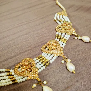 Golden White Necklace