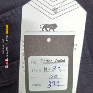 (N-39) 30 Size Straight Denim Jeans