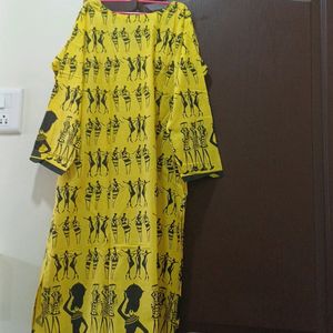 Absolutely New Yellow Kurti