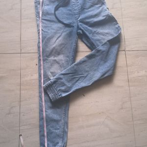 Light Blue Jogger Type Jeans