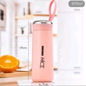 Flask Glass Water Bottle