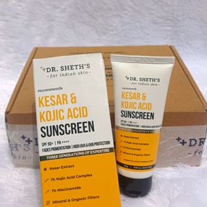 Dr Sheth Kesar & Kojic Acid Sunscreen