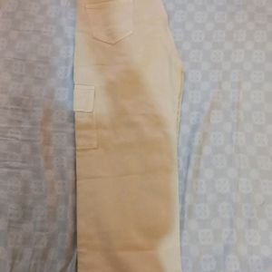 Beige Cargo Pants