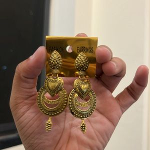 Golden Earrings For Women