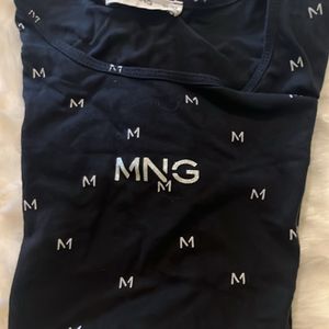 Mango Black Tshirt