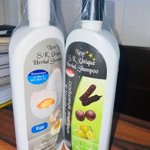 2 Herbal Shampoo Bottle