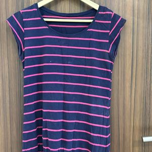 Striped Navy Blue T-shirt