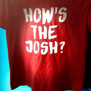 High Josh Boyfriend T-Shirt For Women