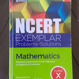 NCERT Exemplar Of Mathematics 10th Standard