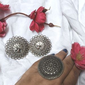 Ring And Earring Combo