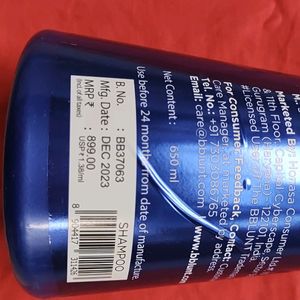 Bblunt Shampoo 650ml