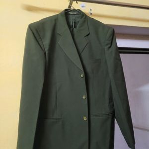 Men Green Suit Set