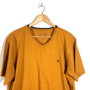 Mustard Yellow Casual T-Shirt (Men’s)