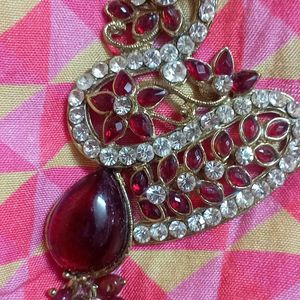 Kundan Necklace And Earrings Set. Offer