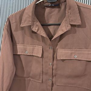 Brown Trendy Shirt