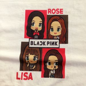 Y2k BlackPink Aesthetic Kpop Crop Top Merch