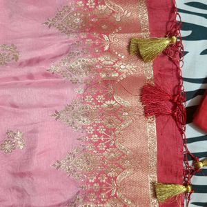 Meena Bazar Pashmina Suit