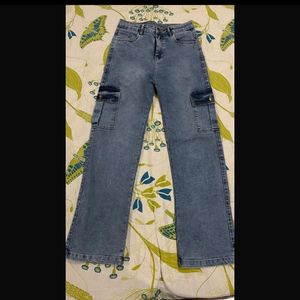 Blue Cargo Jeans