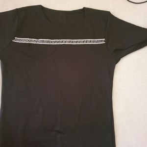 Women Black Full Sleeve Top