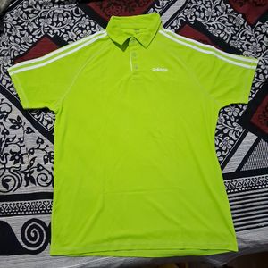 Adidas Neon Green Oversized T-shirt