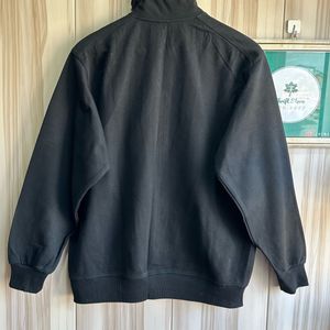 Nike Black Cotton Zipper