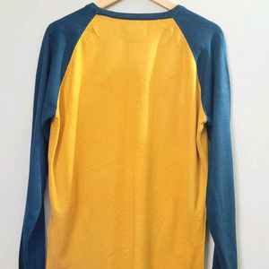 Red Tape Solid Mustard Blue  Pullover