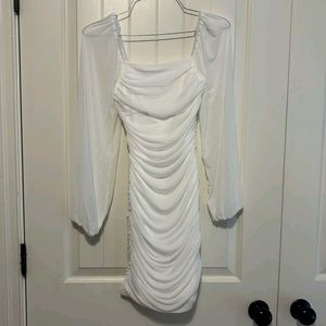 Urbanic White Bodycon Dress