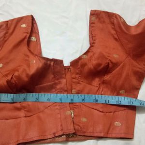 Silk Stitched Blouse 3/4th Hand