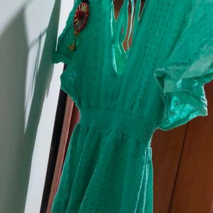 A Beautiful Green Dress Perfect For Parties