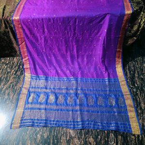 Pure Silk Narali Kinnar Saree