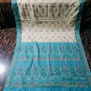 Beautiful Woven Pure Tussar Silk Saree